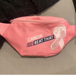 Breast cancer Fanny park with earrings brand new